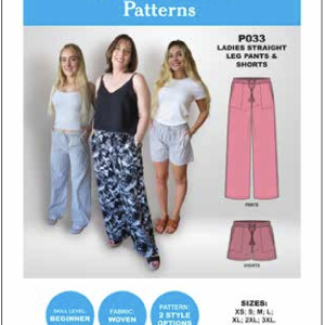 Ladies Pants and Shorts Pattern